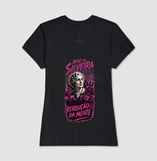 Camiseta Revolução da Mente Nise da Silveira