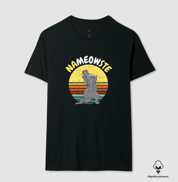 Camiseta Nameowste Algodão Peruano