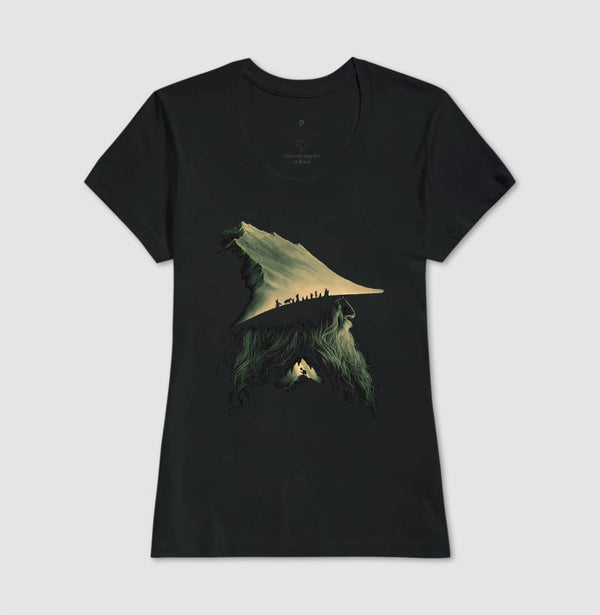Camiseta Gandalf Mago Branco Coleção Lendas V2