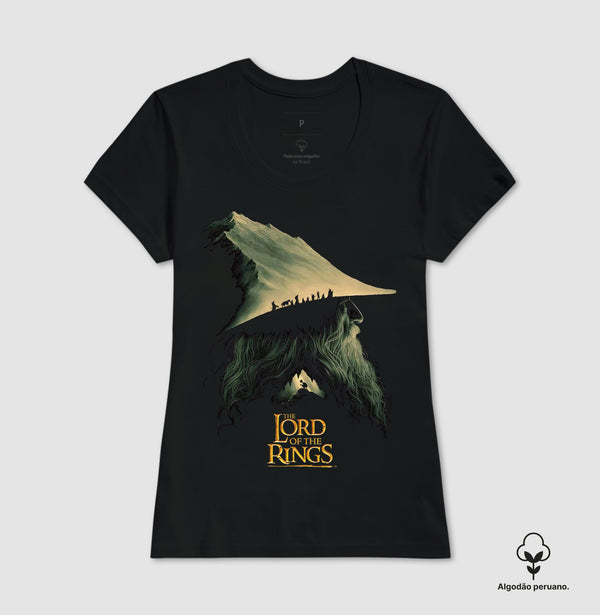 Camiseta Gandalf The Lord Of The Rings Coleção Lendas  Algodão Peruano
