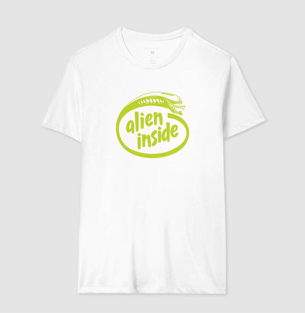 Camiseta Alien Inside Coleção Horror Espacial
