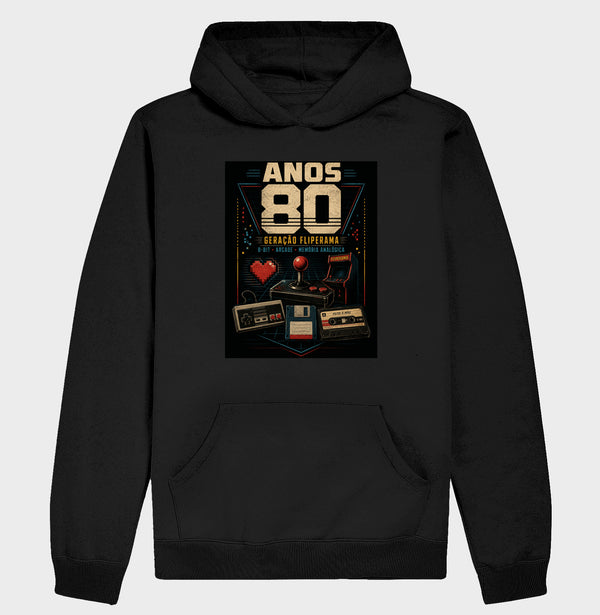 Moletom Anos 80 Geração Fliperama