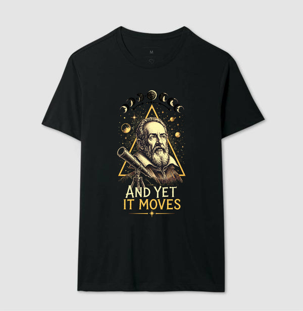 Camiseta Astronomia And Yet It Moves Galileo Galilei