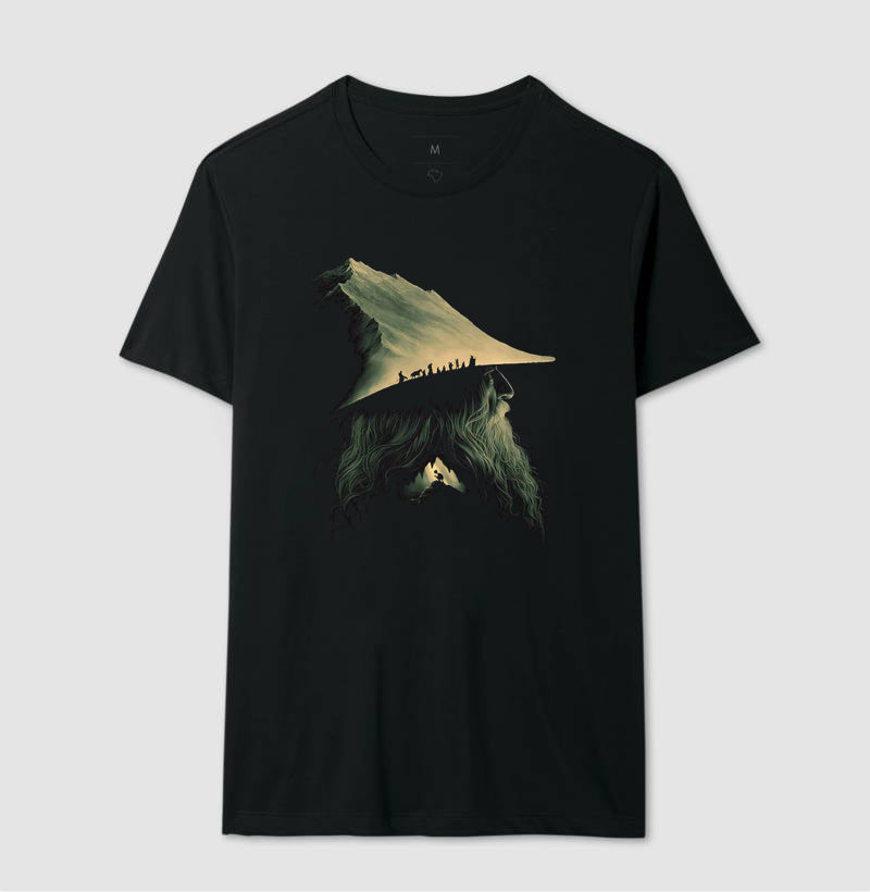 Camiseta Gandalf Mago Branco Coleção Lendas V2