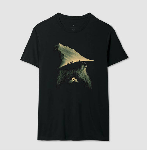 Camiseta Gandalf Mago Branco Coleção Lendas V2