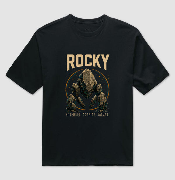 Camiseta Rocky Project Hail Mary Oversized