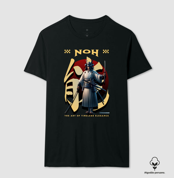 Camiseta Noh Samurai Algodão Peruano