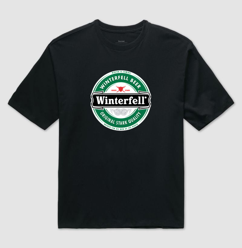 Camiseta Winterfell Beer Oversized