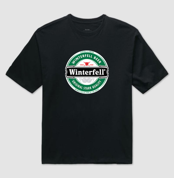 Camiseta Winterfell Beer Oversized