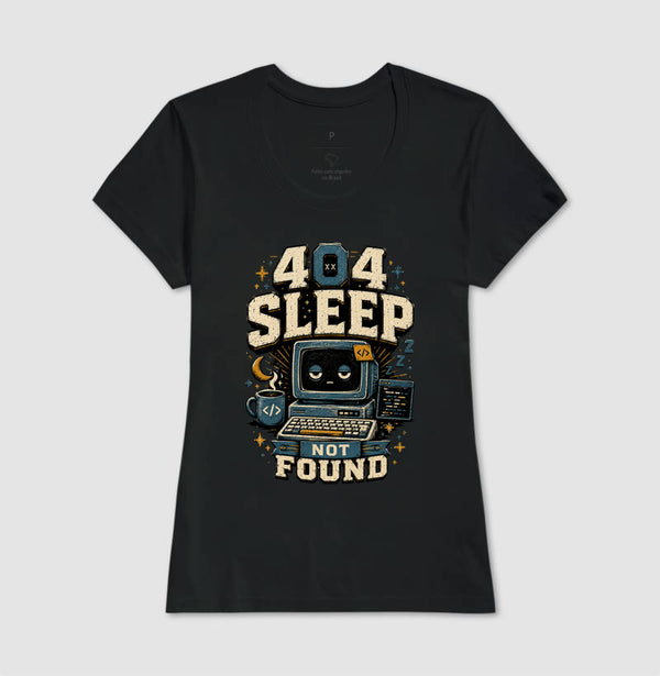 Camiseta 404 Sleep Not Found