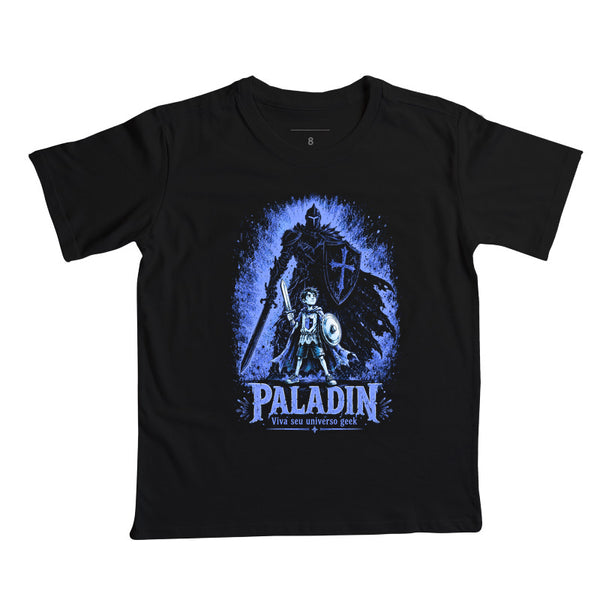Camiseta Infantil RPG Pequeno Paladin