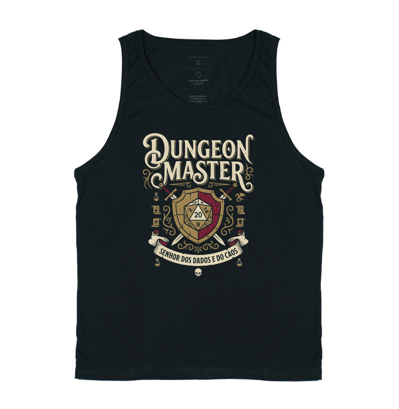 Regata RPG Dungeon Master Senhor Dos Dados e do Caos