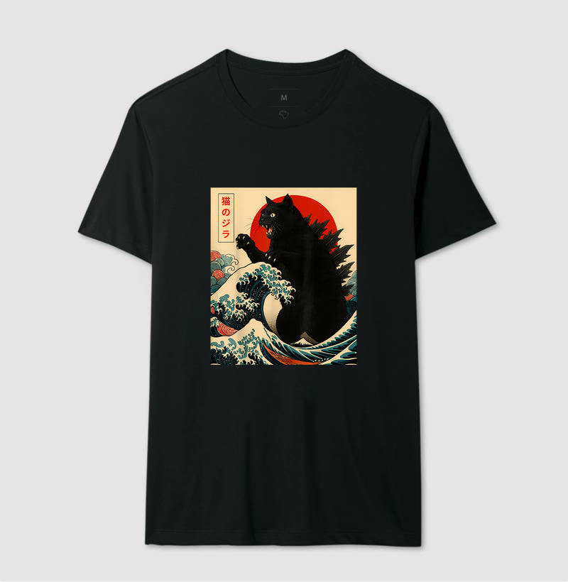 Camiseta Catzilla Felino Selvagem