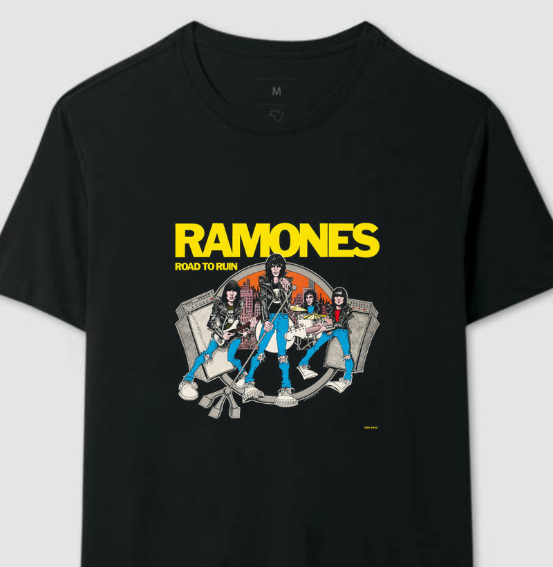 Camiseta Ramones Road to Ruin