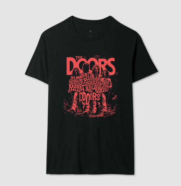 Camiseta The Doors Rock Vintage