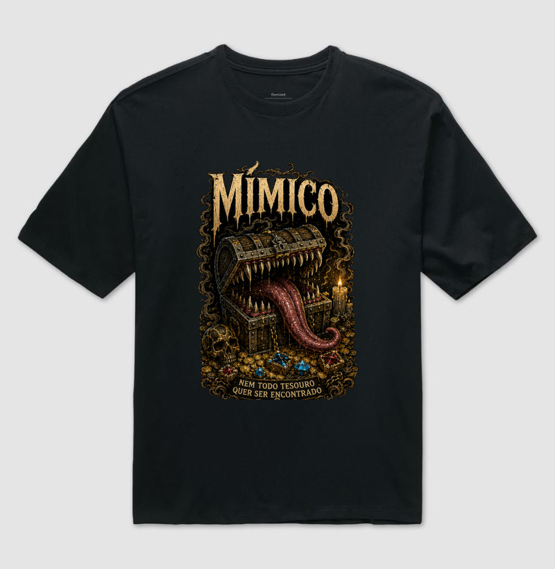 Camiseta RPG Mímico Oversized