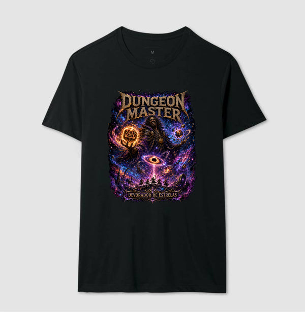 Camiseta RPG Dungeon Master Devorador De Estrelas