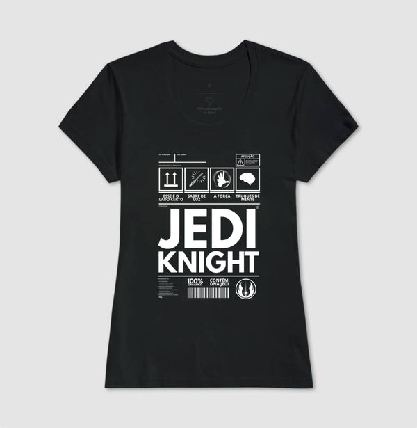 Camiseta Jedi Knight Coleção Rótulos #1