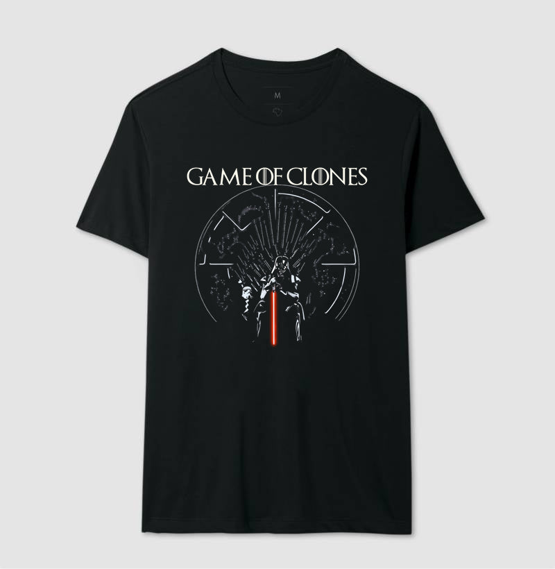 Camiseta Darth Vader Game Of Clones  100% Algodão