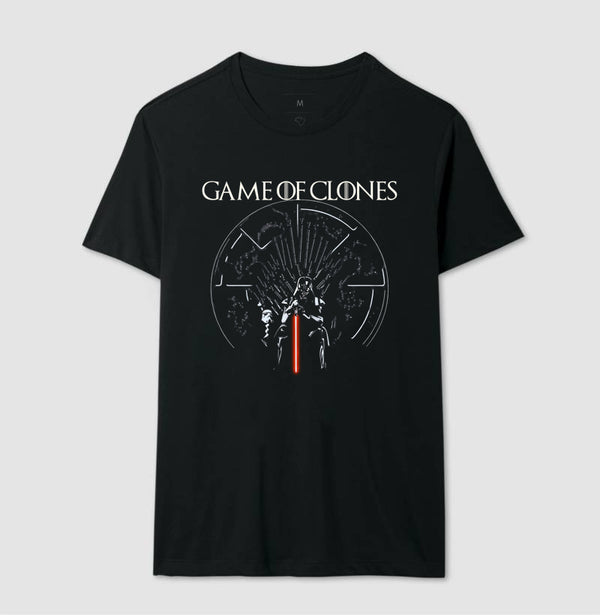 Camiseta Darth Vader Game Of Clones  100% Algodão
