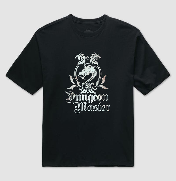 Camiseta RPG Dungeon Master Rei dos Dragões Oversized