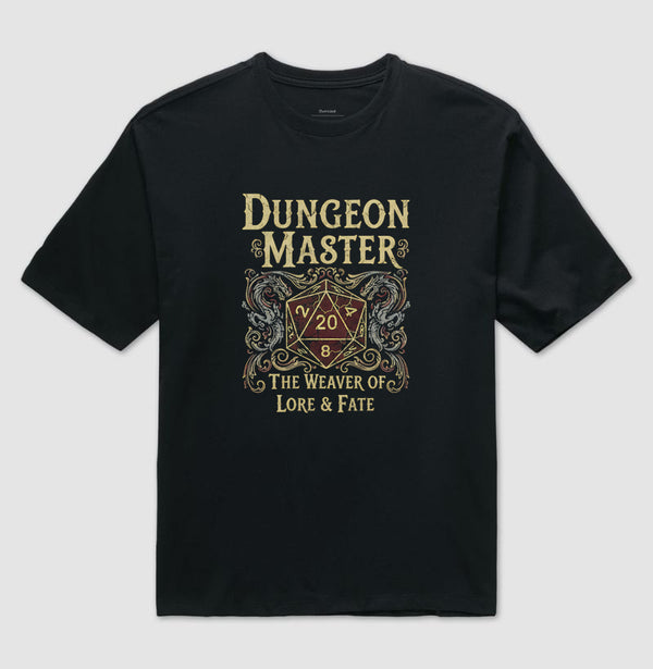 Camiseta RPG  Dungeon Master The Weaver Of Lore And Fate v2 Oversized