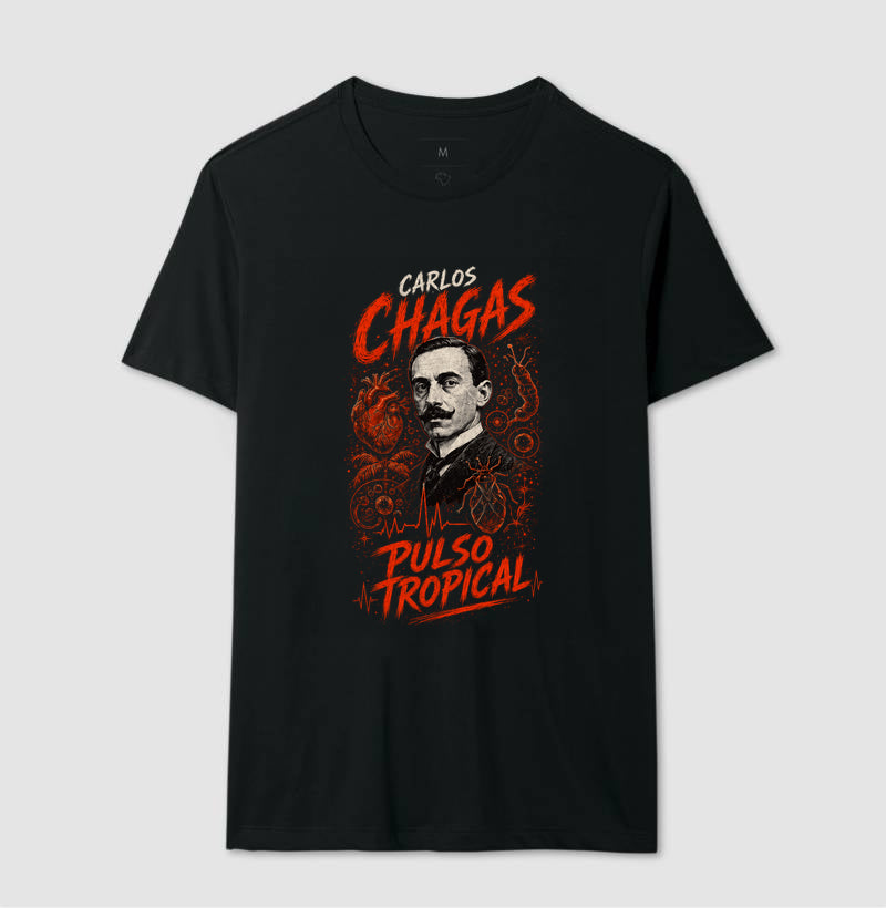 Camiseta Pulso Tropical Carlos Chagas