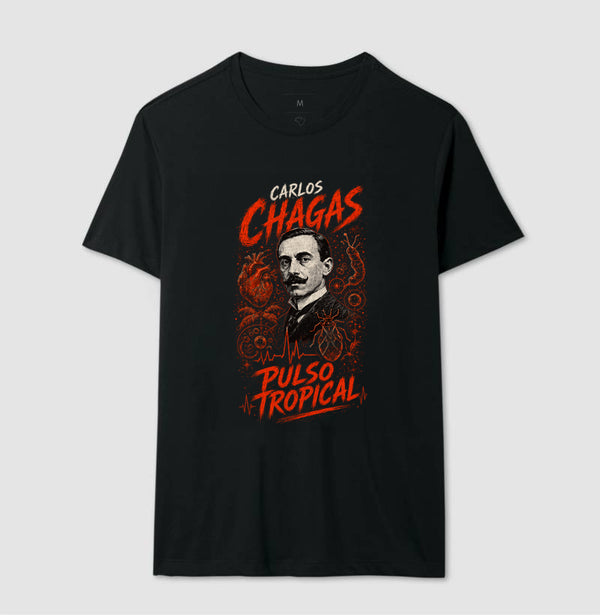 Camiseta Pulso Tropical Carlos Chagas