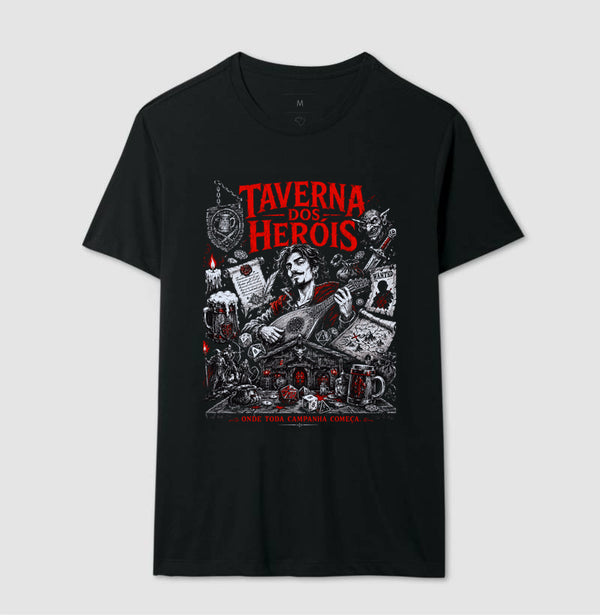 Camiseta RPG Taverna dos Heróis