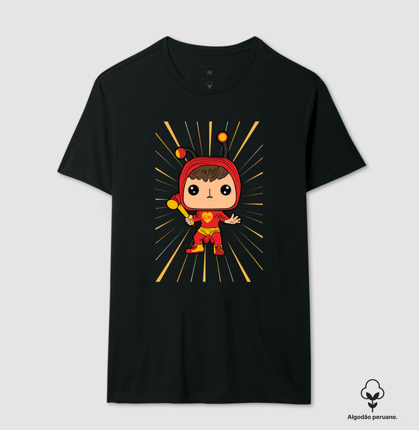 Camiseta Chapolin Colorado Algodão Peruano