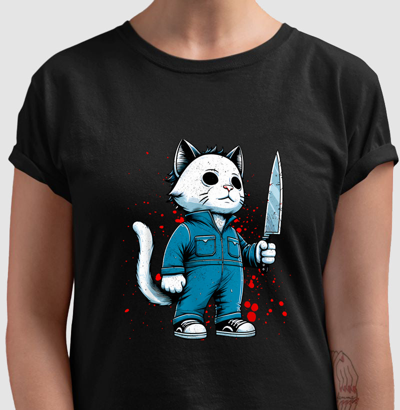 Camiseta Gato Halloween