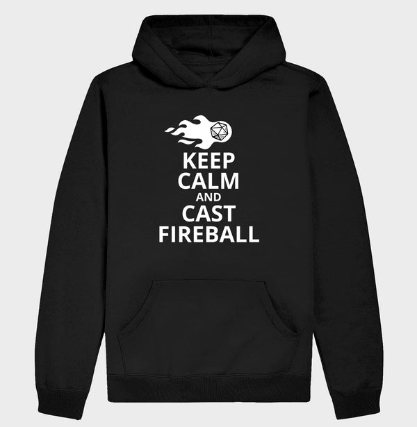 Moletom RPG Keep Calm And Cast Fireball