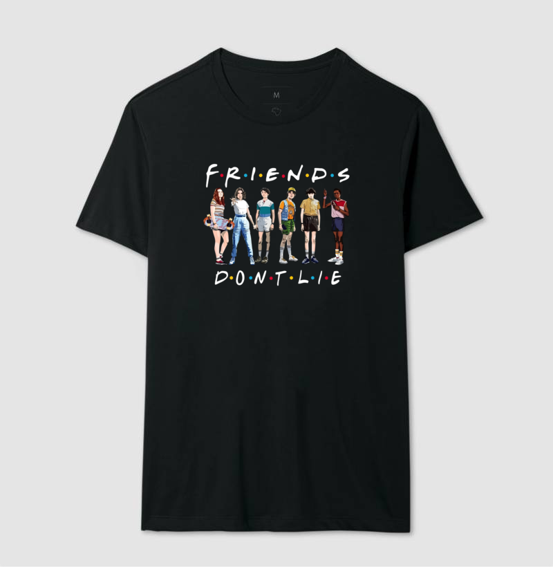 Camiseta Stranger Things Friends Don't Lie