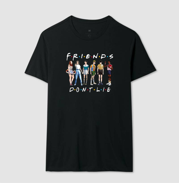 Camiseta Stranger Things Friends Don't Lie