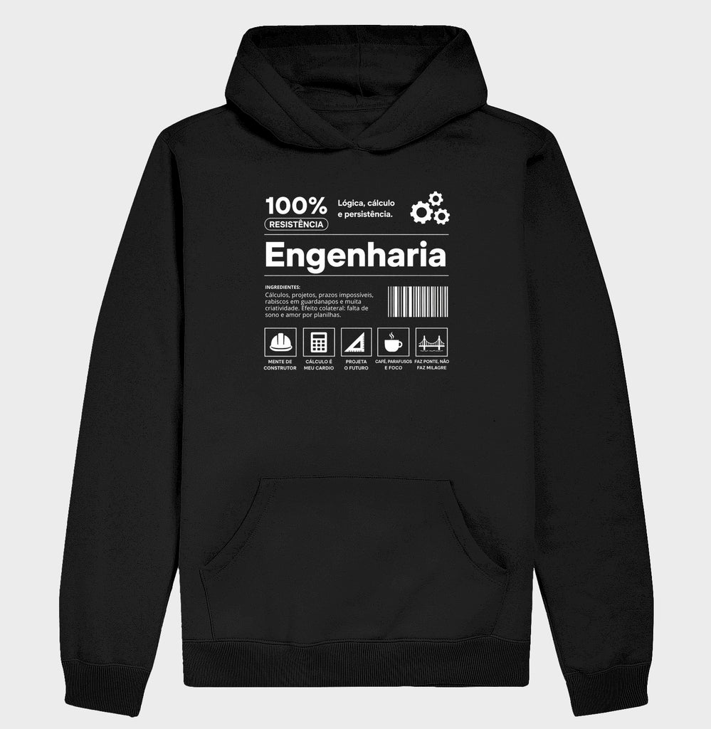 Moletom Engenharia 100% Resistência