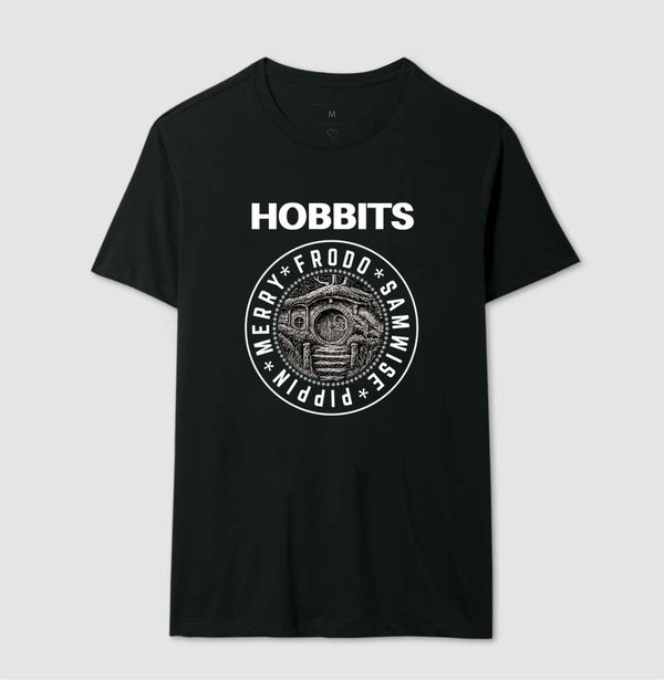 Camiseta Hobbits Senhor dos Anéis 100% Algodão