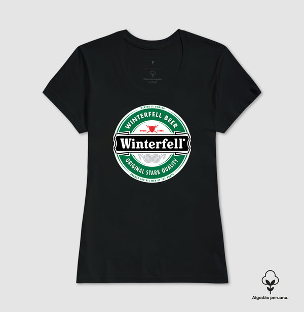 Camiseta Winterfell Beer Algodão Peruano
