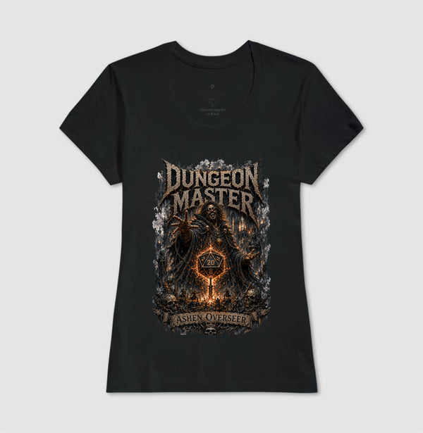 Camiseta RPG Dungeon Master Ashen Overseer