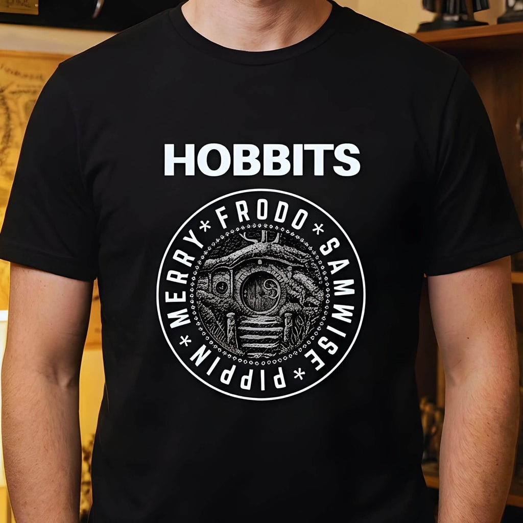 Camiseta Hobbits Senhor dos Anéis 100% Algodão