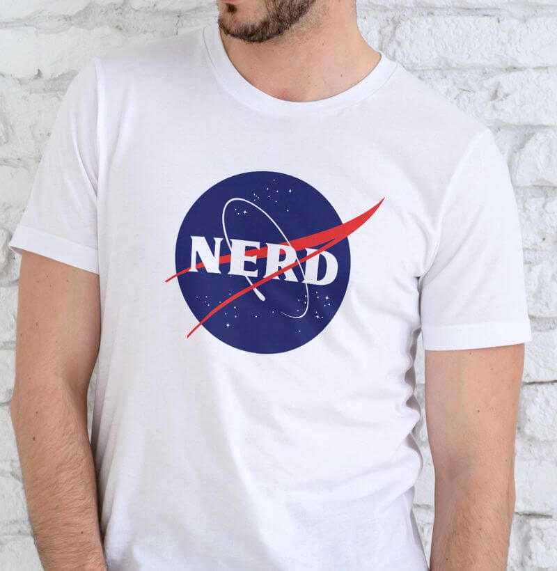 Camiseta Nerd Nasa