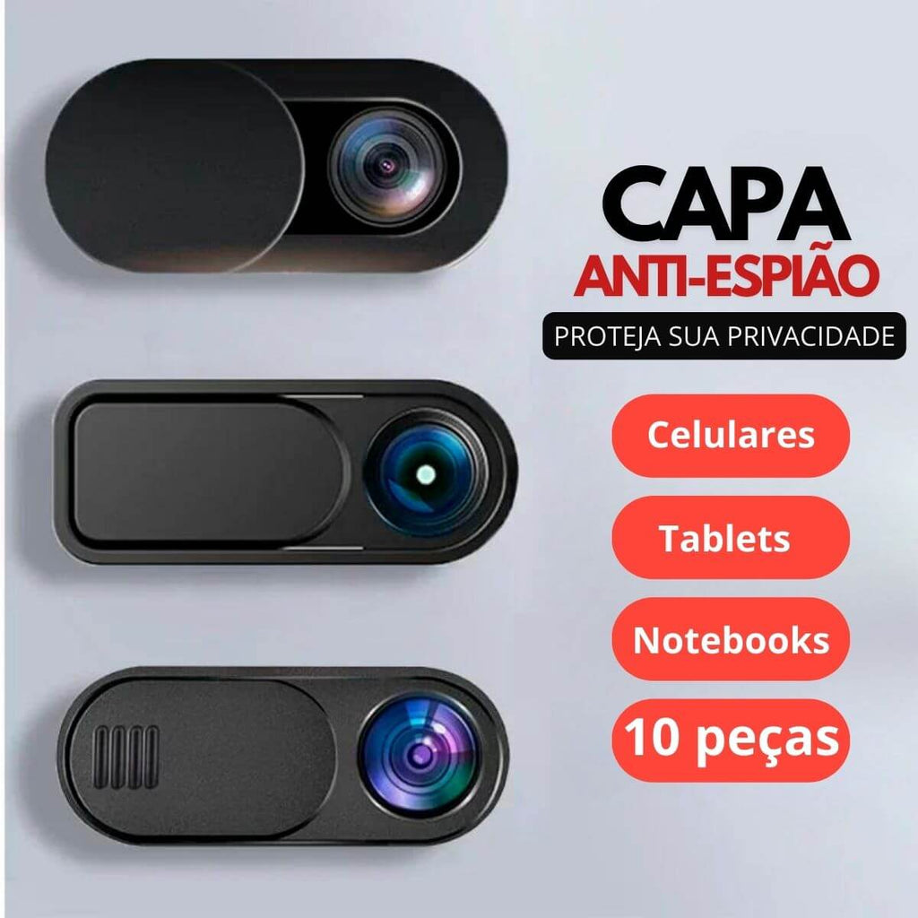 Capa de Proteção Anti-Espião de Câmera Para Celular Tablet e Notebooks 10pçs