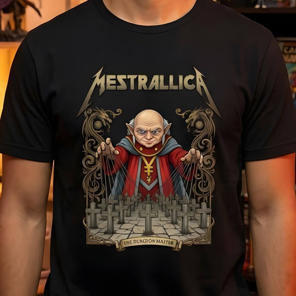 Camiseta RPG Dungeon Master Mestrallica
