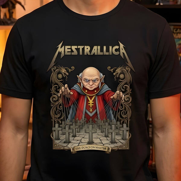 Camiseta RPG Dungeon Master Mestrallica
