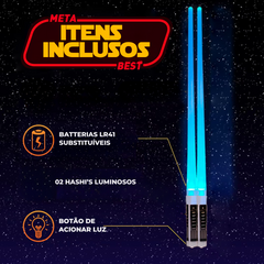 Hashi Luminoso Sabre de Luz Presente Geek Perfeito
