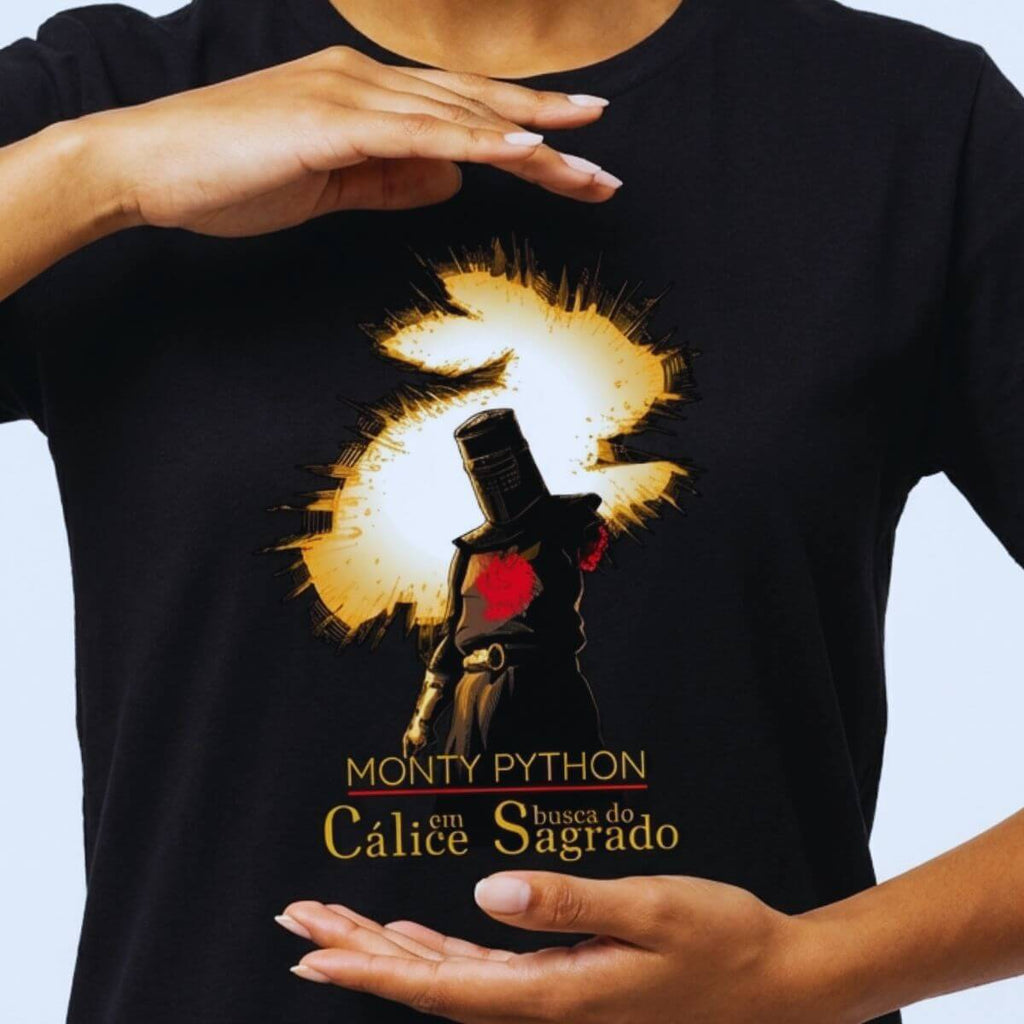 Camiseta Monty Python Em Busca do Cálice Sagrado