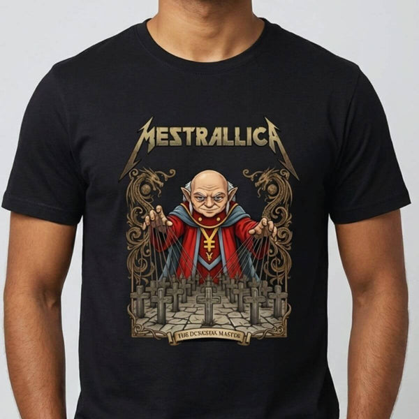 Camiseta RPG Dungeon Master Mestrallica