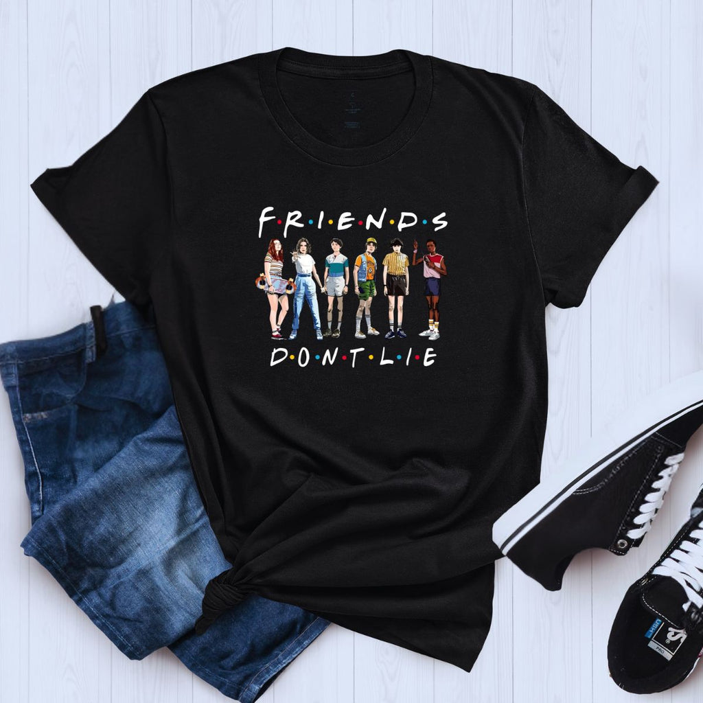 Camiseta Stranger Things Friends Don't Lie