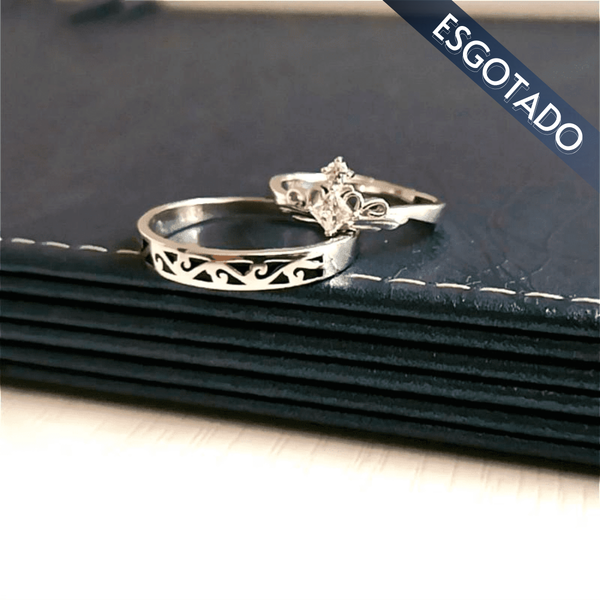 Alianças de Namoro Príncipe e Princesa V3