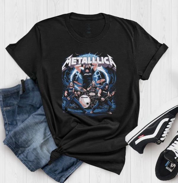 Camiseta Metallica Cartoon