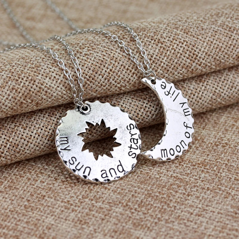 Colares Meu Sol e Estrelas e Lua da Minha Vida Khalisse e Khal Drogo